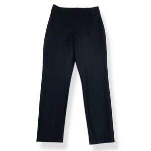 Spanx Pants Women Small Black The Perfect Slim Straight Ponte Pull On 20254Q